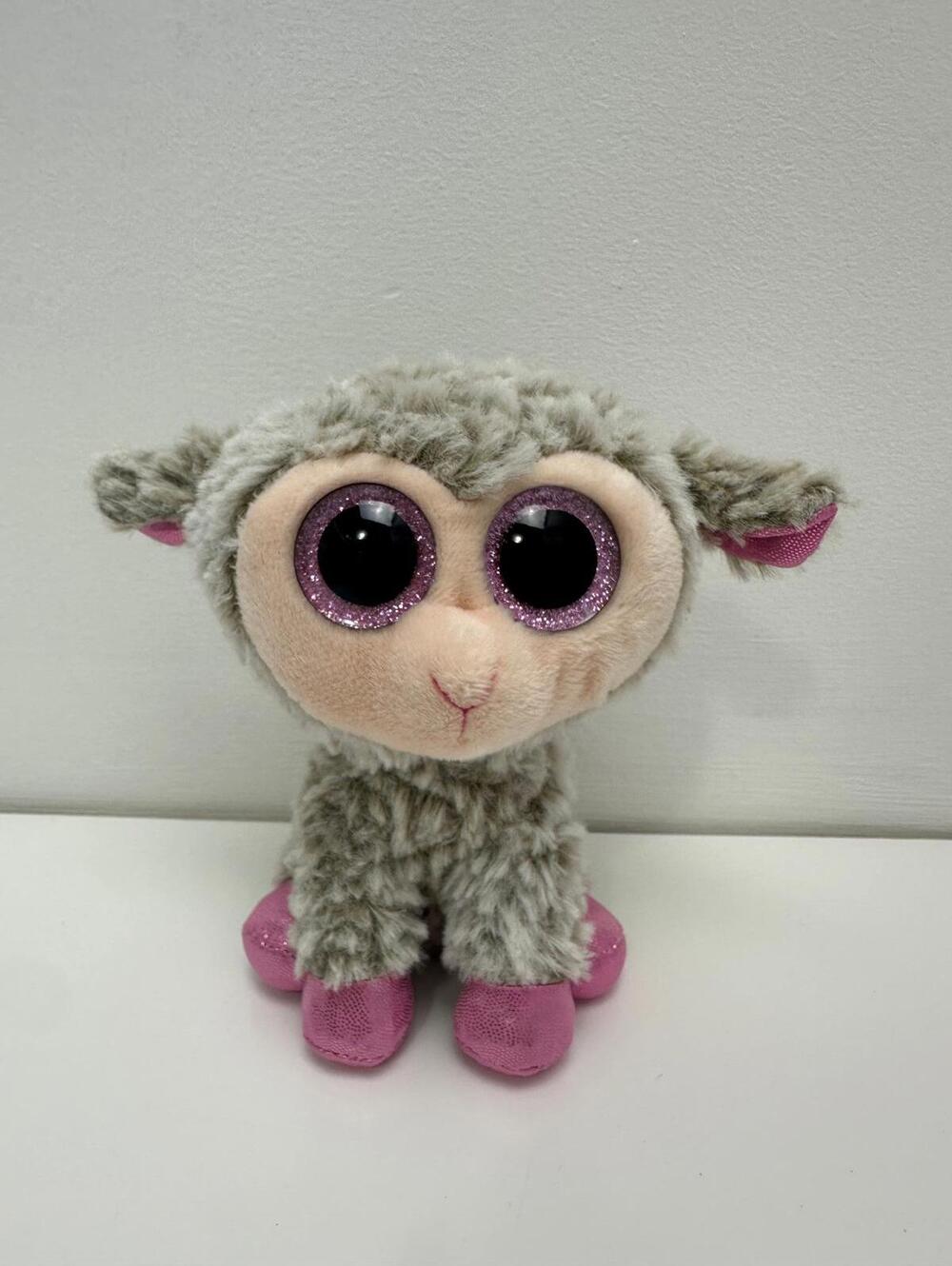 Ty Beanie Boo “Dixie” the Lamb - No Hang Tag (6 inch)